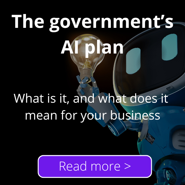 >The government’s AI plan