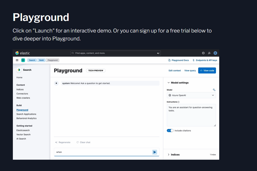 Roll up your sleeves in the AI playground!