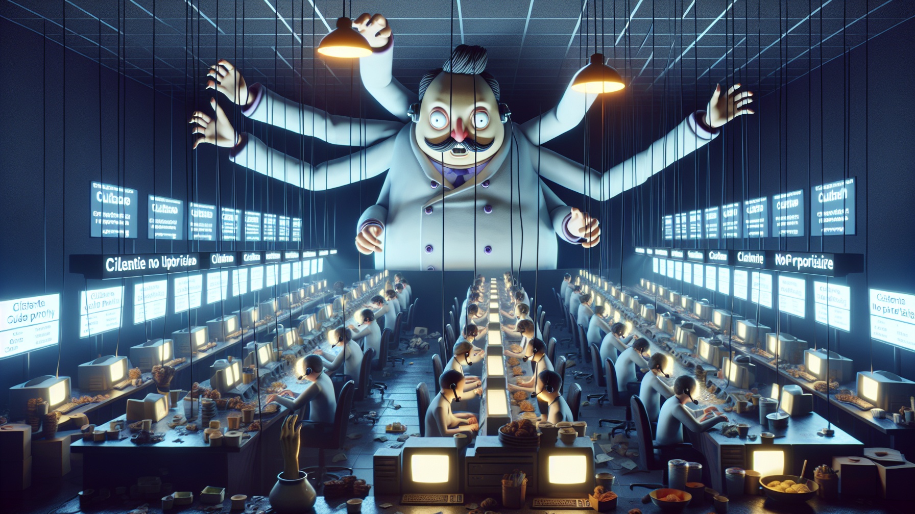 The Puppet Master's trick or treat!